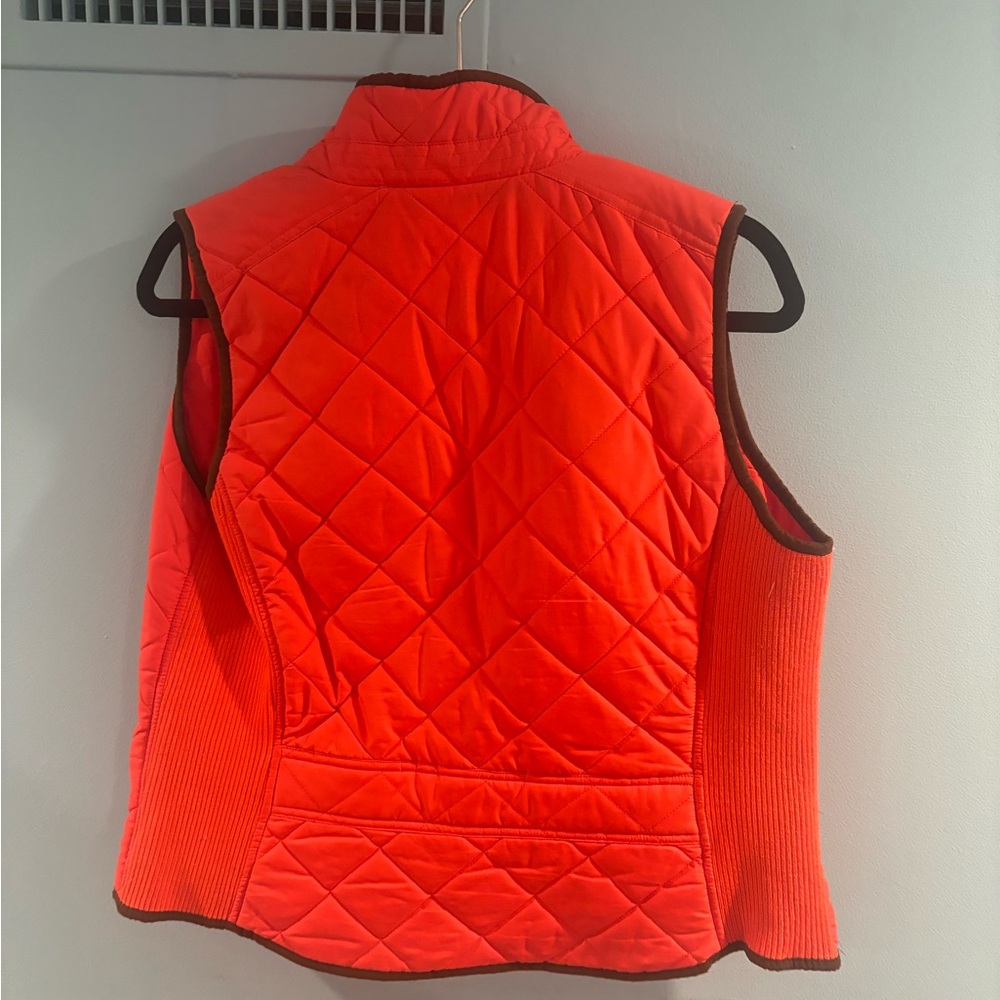 Ralph Lauren Quilted Red Orange Women's Vest